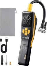 AstroAI 150PSI Electric Bike Pump with Gague, 30s Fast Inflate Bicycle Pump