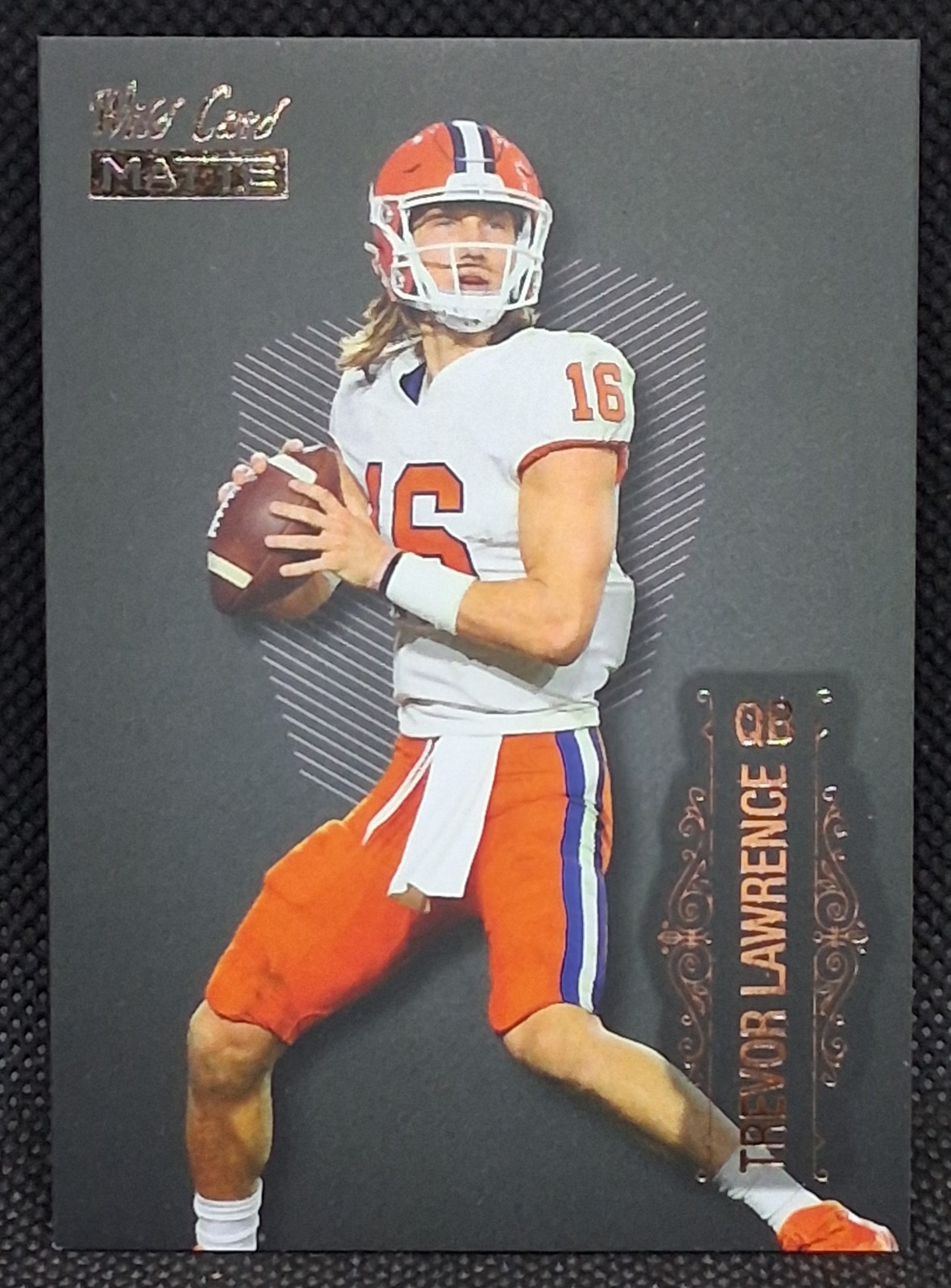 Trevor Lawrence Wild Card Matte Limited Base #LBC1 Black