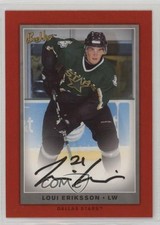 2006 Upper Deck Bee Hive Rookies Red Facsimile Signature Loui Eriksson #116 0q3