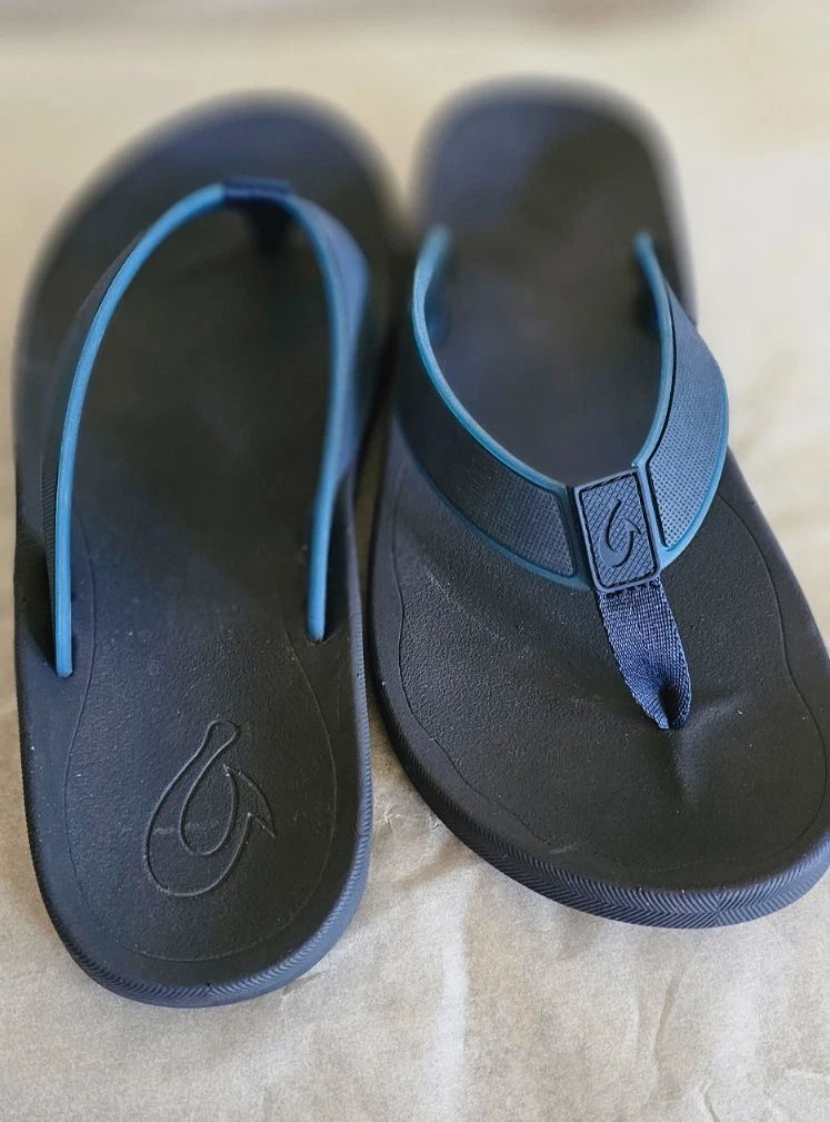 Olukai W11/M9.5 Blue Cross Slides‎ Olukai W11/M9.5 Blue Cross Slides main image 3