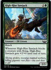 MTG High-Rise Sawjack C Streets of New Capenna 150 NM