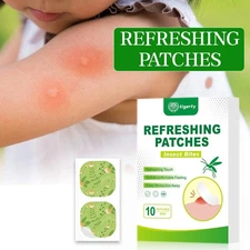 tigerty Magic Fast Acting Refreshing Sticker Bites sting Soothing-10 Plasters