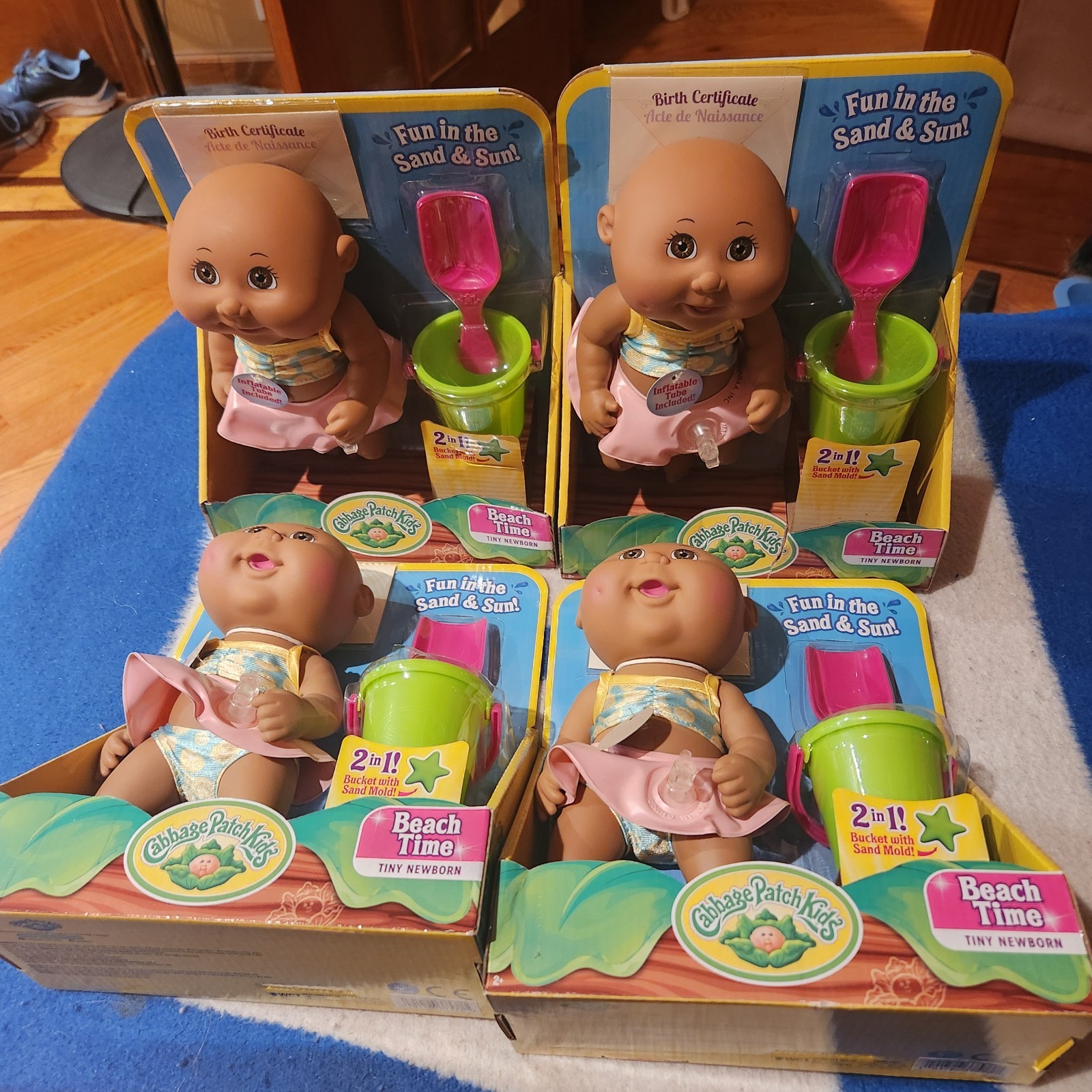 NEW 2020 Cabbage Patch Kids Deluxe Beach Time Tiny 9" Newbor