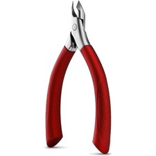 Cuticle Clipper for Salon-Worthy Nails - Professional Half Jaw 5 mm Cuticle T...