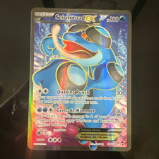 Seismitoad EX Full Art EX Ultra Rare Holo XY Furious Fists 106/111 English 2014 on eBay