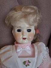 Vintage Porcelain 15" Doll