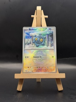2025 Pokemon Bronzor #066/131 Master Ball Reverse Holo Common Englisch
