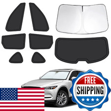 8pcs Car Window Shades for Mazda CX-5 2017-2025, Full Car Window Covers for Priv