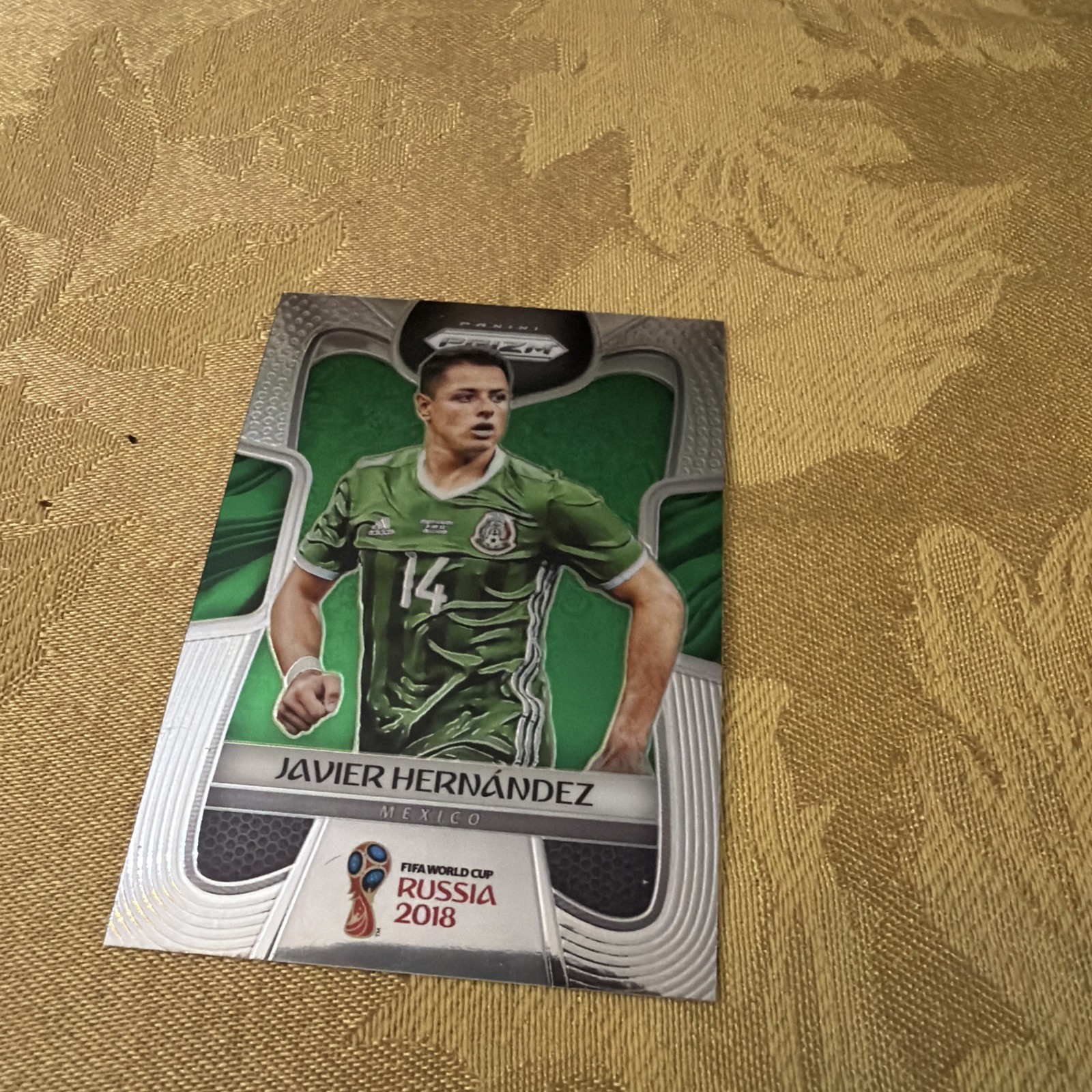 2018 Panini Prizm World Cup Soccer Base #127 Javier Hernandez - Mexico
