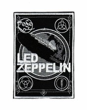 Led Zeppelin Album Patch English Hard Blue Rock Heavy Metal British Band Logo