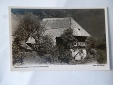 Ansichtskarte Altes Schwarzwaldhaus in Glashütte Wild-Gutach  (Nr.592)