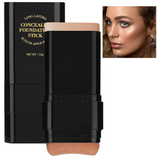 Foundation Stick, 2 in 1 Dual-Ended Long-Lasting Face Contouring Foundation, Con