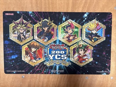 200th YCS  Win A Mat  Yu-Gi-Oh Playmat Offical Licensed Yugi Jaden Yusei Yuma