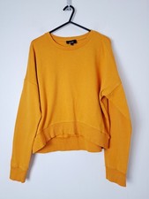 ME+EM Cotton Boxy Sweatshirt, Orange - Size 1...