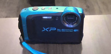 Fujifilm FinePix XP120 16MP Waterproof Digital Camera - Sky Blue NO CHARGER