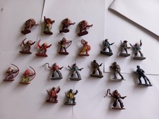 Lone Star Harvey Cowboys & Indians x 21  Plastic 1:32 & 3 ACW