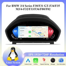 12,3 Zoll Digital Tacho mit Apple CarPlay f�r BMW F30 F31 F34 Kombiinstrument