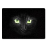 Katze Mit GrüNen Augen FußMatte Randlos Mit Motiv FußMatte Fussmatte TüRmatte