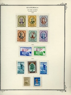 GUATEMALA Selections on Scott Specialty Album Page Lot #81 SEE SCAN $$$