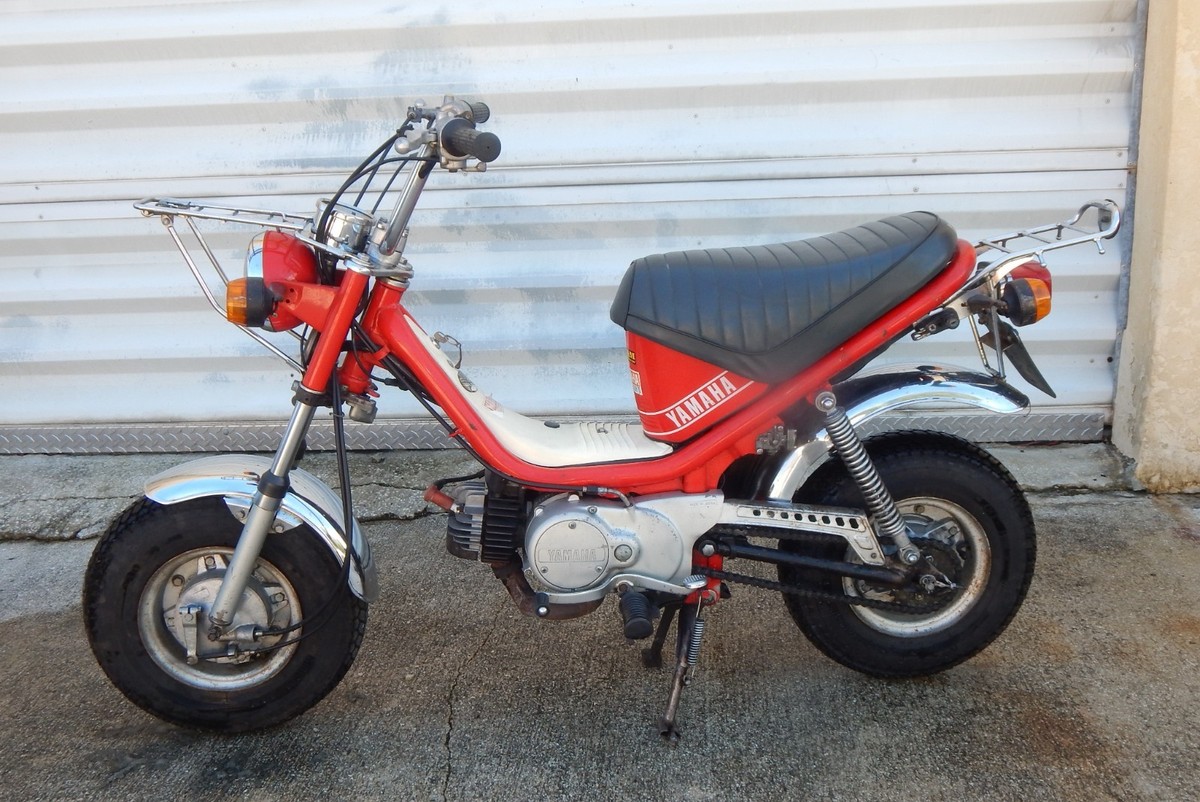 1976 Yamaha Chappy model 543, 49cc 4 speed motor Vintage sccoter
