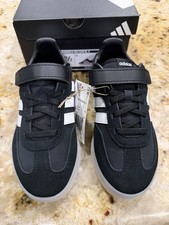 Adidas Barreda Decode EL C White On Black w/Icy Gum Bottoms Kids Size 1.5Y NEW