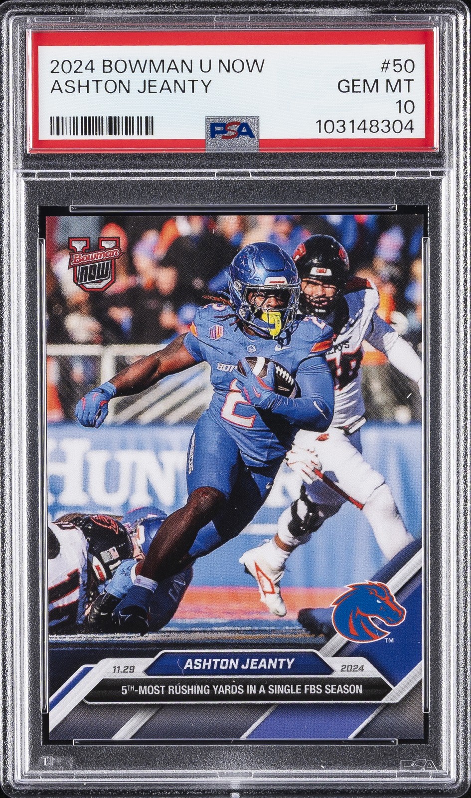 2024 BOWMAN U NOW #50 ASHTON JEANTY PSA 10