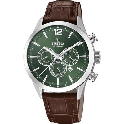 FESTINA TIMELESS CHRONO QUARZ REFERENZ F20542/8 NEU OFFIZIELLE GARANTIE