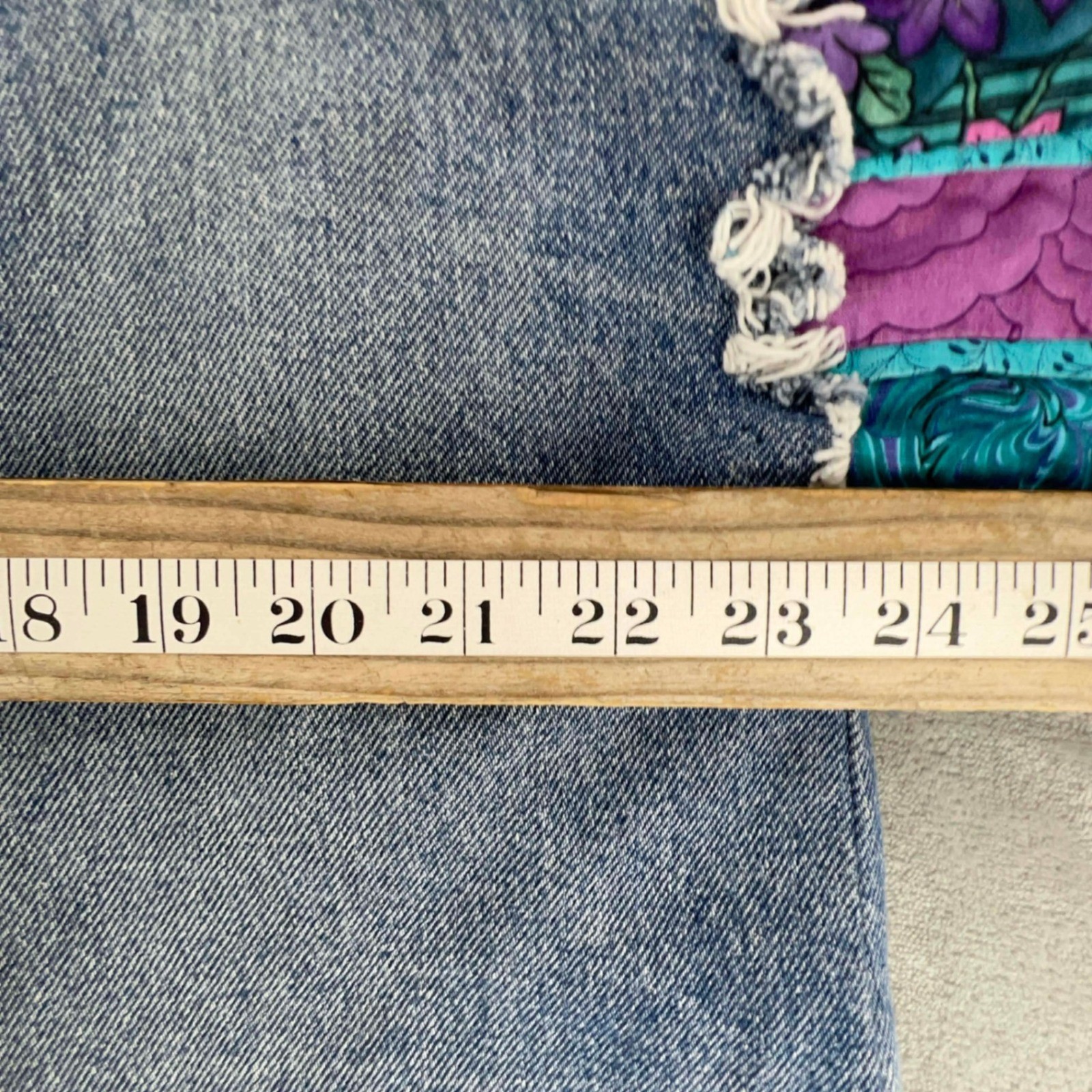 Vintage Levi's handmade Patchwork Boho Jacket Gua… - image 10