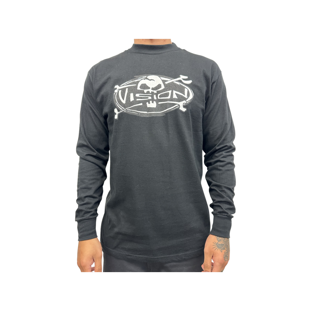 VISION STREET WEAR Shirt Adult Mens Shredder L/S Vintage Skate T VISION STREET WEAR Shirt Adult Mens Shredder L/S Vintage Skate T