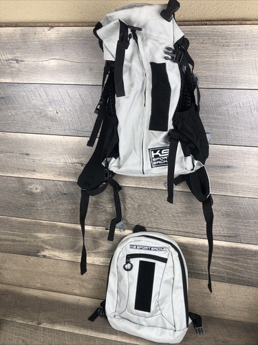K9 Sport Sack AIR Dog Carrier Backpack Size SMALL Gray Black