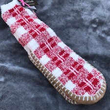 Cuddl Duds Women's Soft Plushfill Slipper Sock Size S/M 5-8