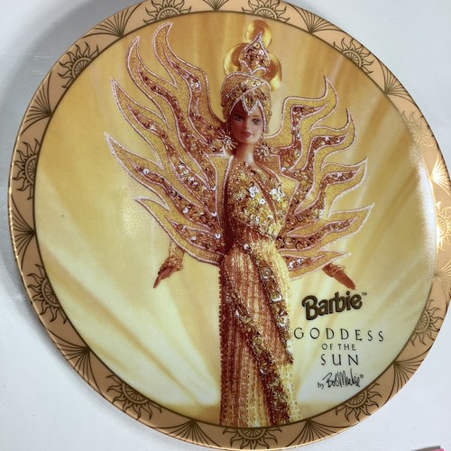 Barbieteller Enesco Herzkönigin Eliza Doolittle Bob Mackie Sonnengöttin COA - Bild 6 von 17
