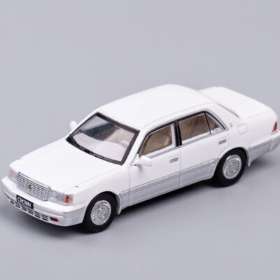 GCD 1:64 White Crown JZS 155 Classic Sedan Sports Model Diecast