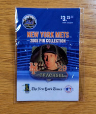 STEVE TRACHSEL New York Mets 2005 Pin Collection Hat Lapel Pin - BRAND NEW