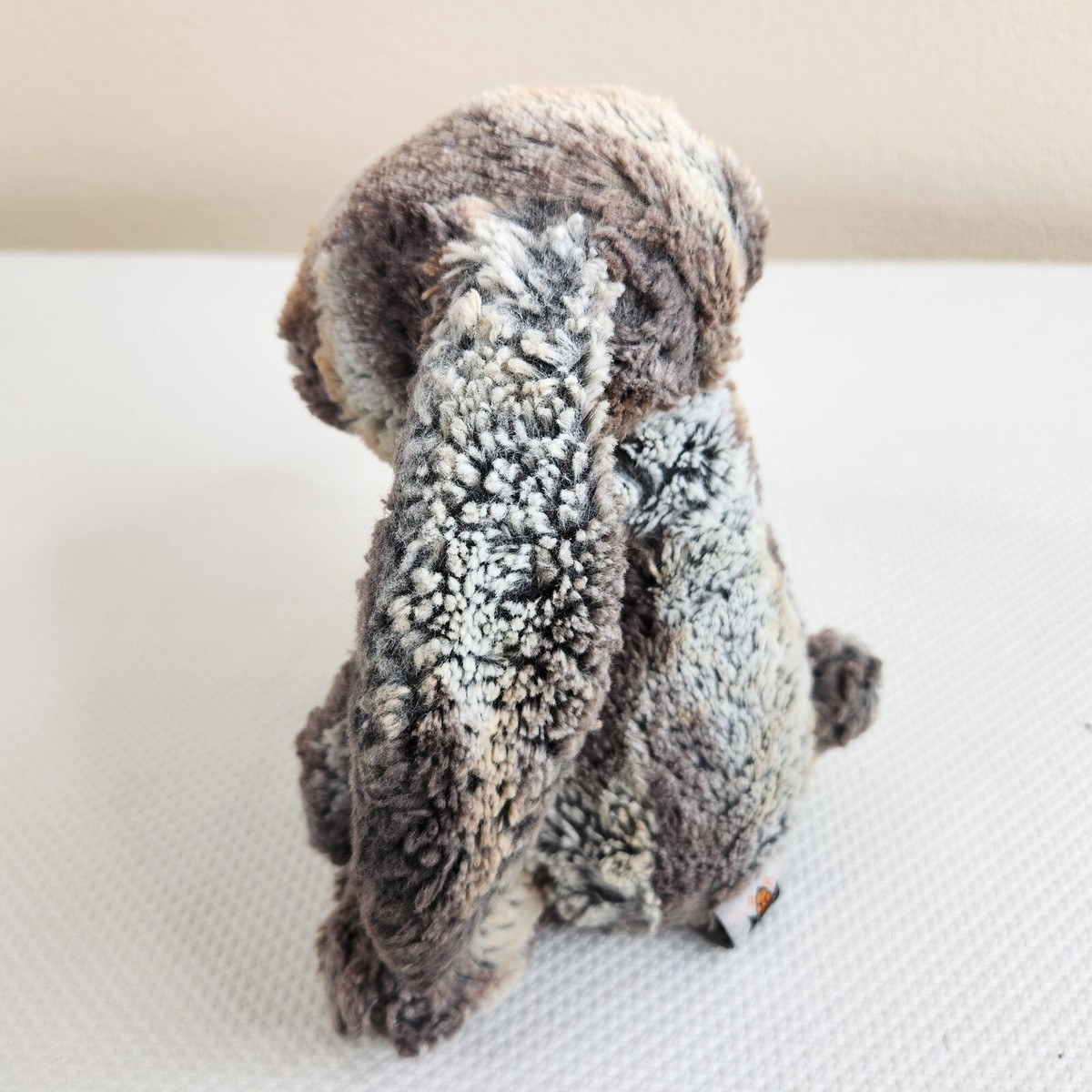 Jellycat Small Bashful Woodland Bunny Rabbit Brown Gray Gold