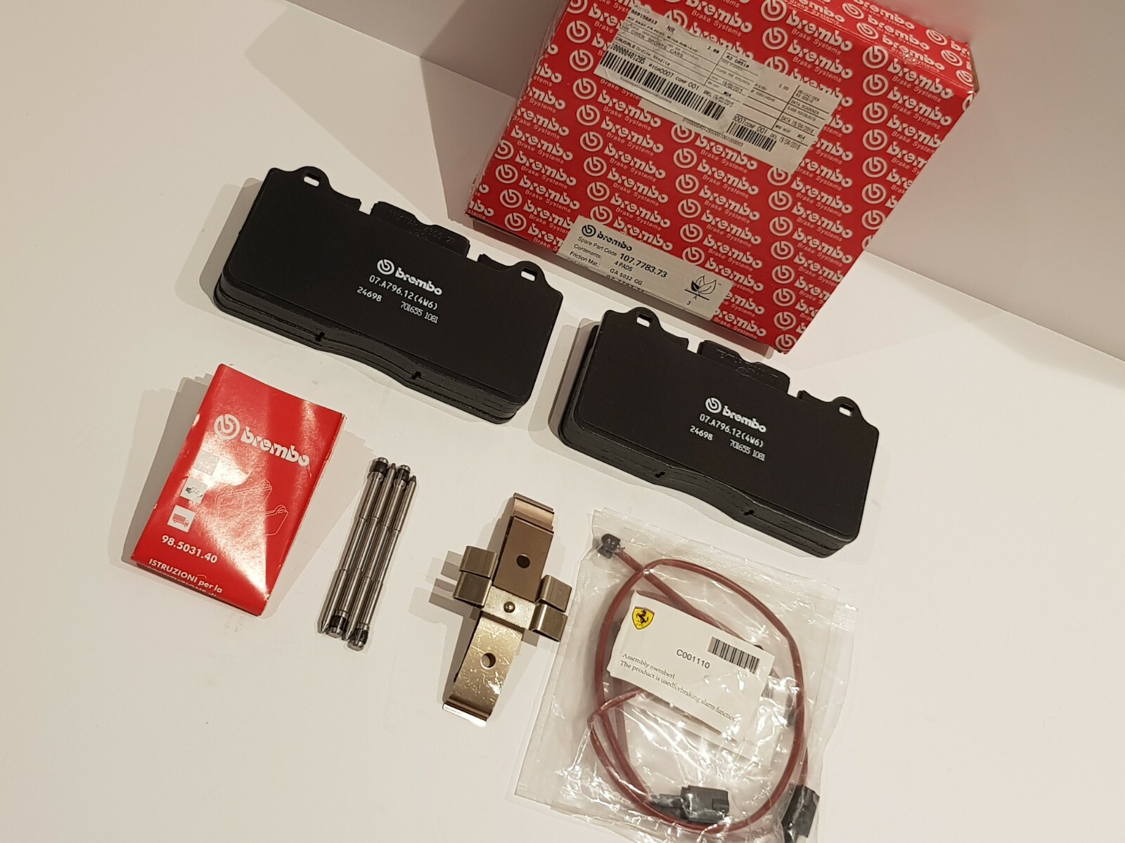🚀Ferrari 458 Italia & 458 Spider Front Brake Pad Kit