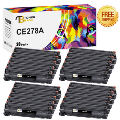 20 CE278A Toner Cartridge For HP LaserJet 78A P1606 P1606dn M1536dnf 1536dnf MFP