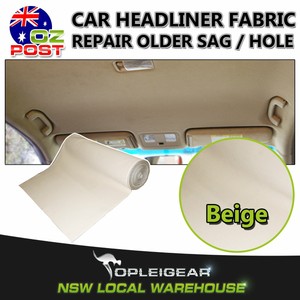 Upholstery Headliner Headlining Foam Fabric Cars Roof Lining Worn