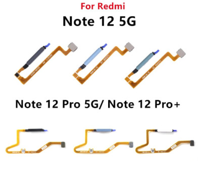 For Xiaomi Redmi Note 12 Pro Plus Pro+ 5G Home Button Fingerprint Sensor Flex 