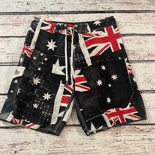 Quicksilver British Flag UK Red White Blue Mu...