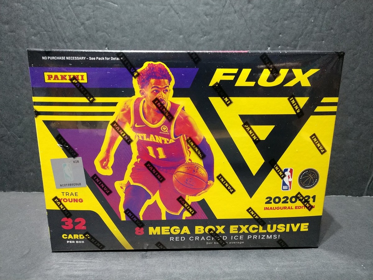2020-21 Panini FLUX NBA Basketball Trading Cards Mega Box Factory 