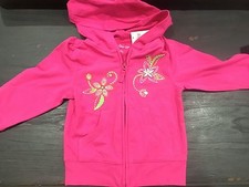 Girls Gap pink jacket Size 3 NEW coat hoodie