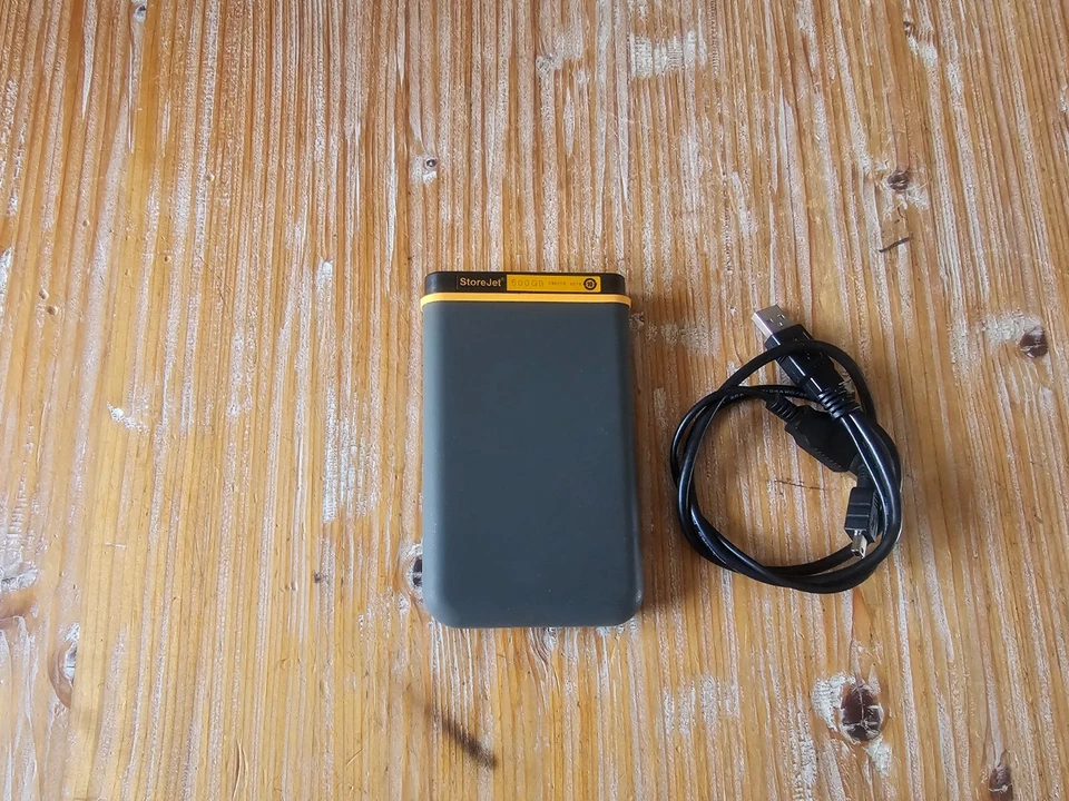 Transcend StoreJet SJ25M2 Protable Hard Drive 500GB USB 2.0 / 4624 - Bild 4 von 4