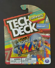 2023 Tech Deck Throwback Series I: PlanB Splatter Paint Skateboard Ultra Rare