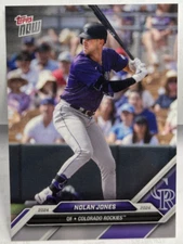 Nolan Jones 2024 Topps Now Road To Opening Day #OD-261 COLORADO ROCKIES - SP/241