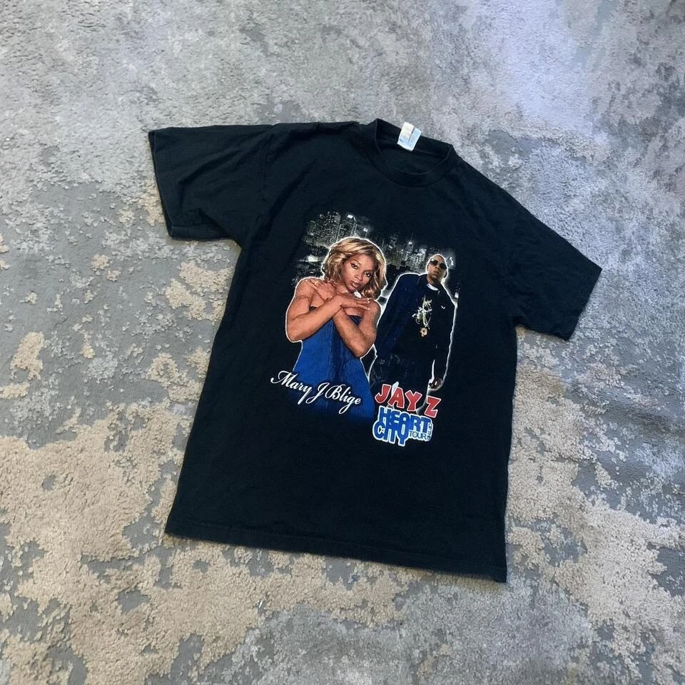 Jay-Z Heart of the City Tour Hip Hop T Shirt XL Vintage Rap NY