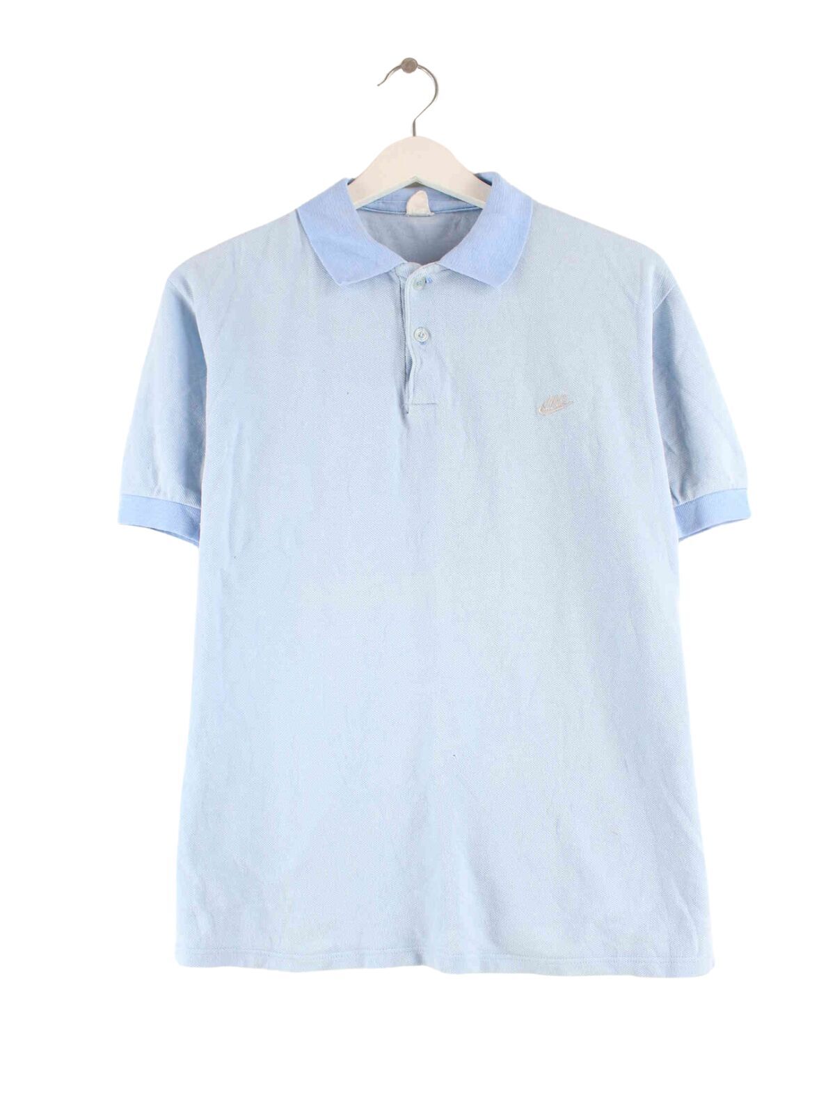 Nike 70s Vintage Embroidered Polo Blau XS Herren