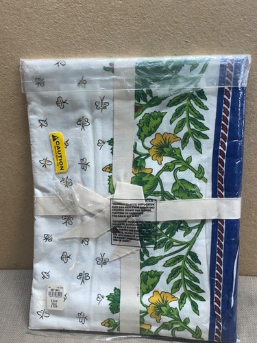 Mantel cuadrado Williams Sonoma Provence 54" 100 % algodón nuevo en paquete - Imagen 10 de 10