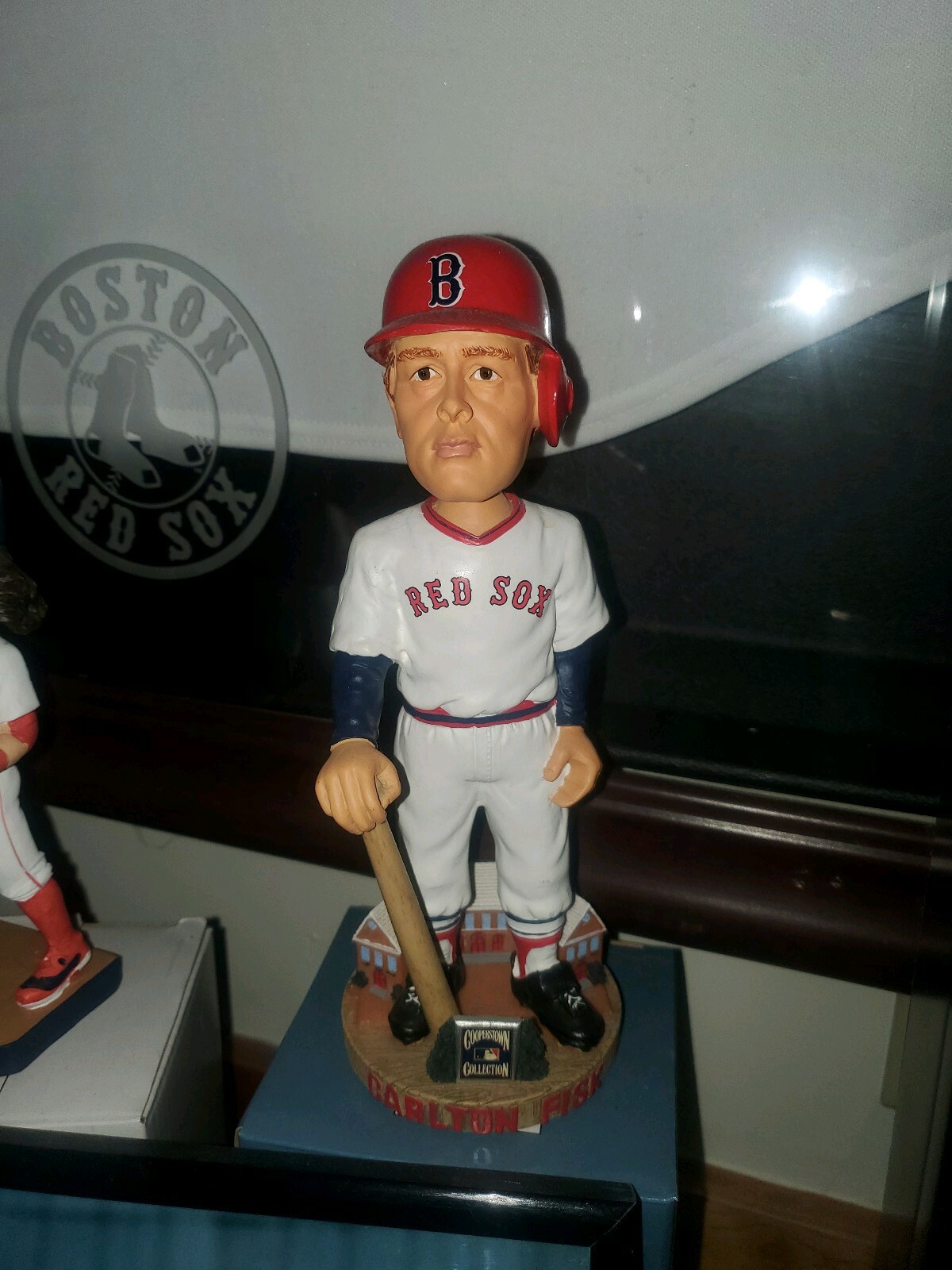 Pudge Boston 2015 CARLTON FISK “Pudge” Boston Red Sox Fenway SGA Bobblehead - New In ...