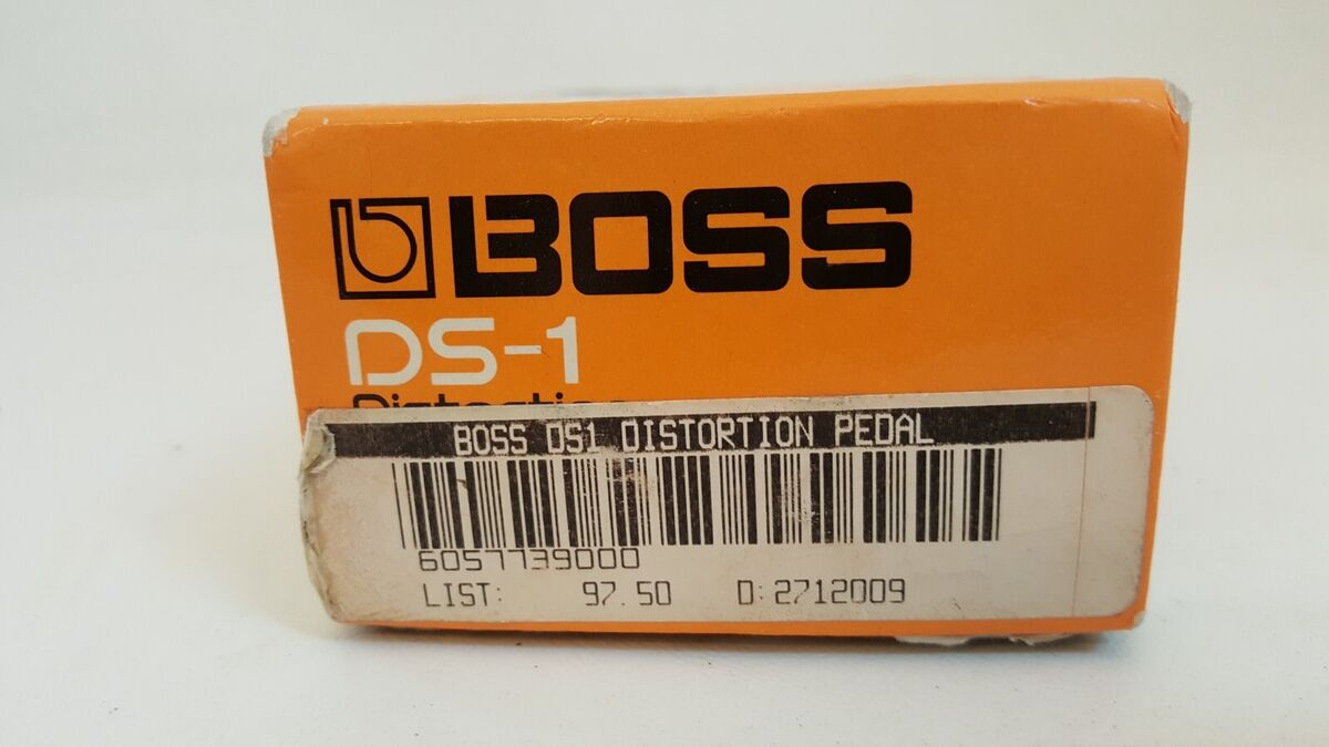 Vintage BOSS DS-1 distortion pedal in original box Taiwan | eBay